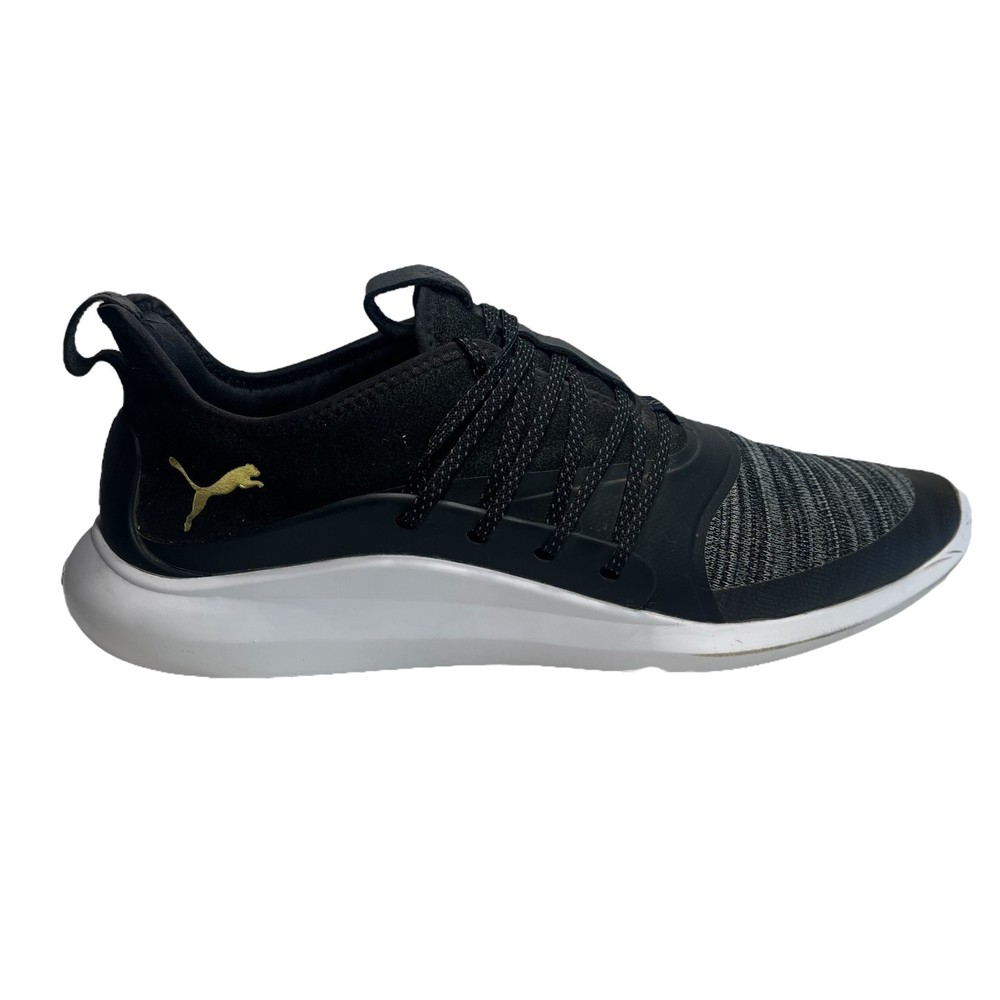 PUMA Shoes Golf IGNITE NXT SOLELACE Spike less Size 10 192224 01 Black Gold.